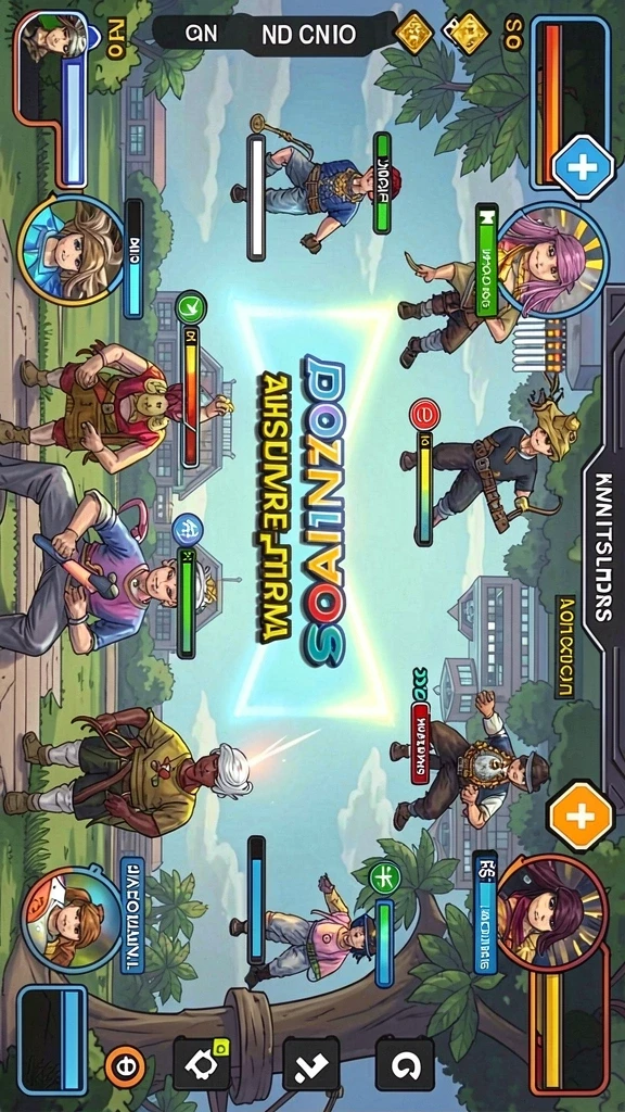 topgun77 - Screenshot menunjukkan karakter utama dalam mode bertarung.