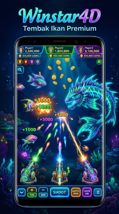 Layar utama winstar4d — antarmuka bersih setelah instalasi